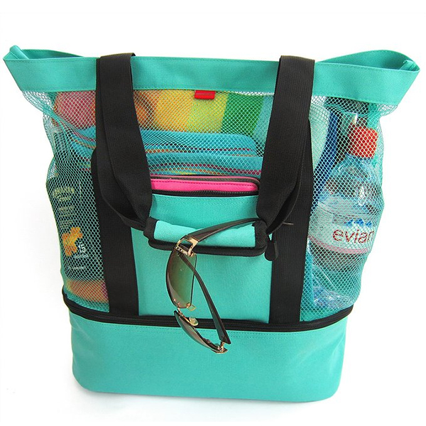 insulated beach bag cooler