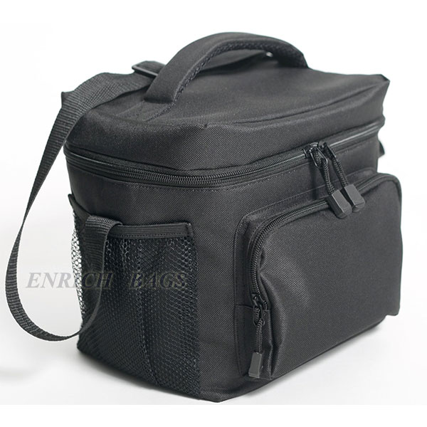 Enrich ELLB001 Insulated Lunch Bag ,Freezer Safe, Nylon Durability, Zip Closure