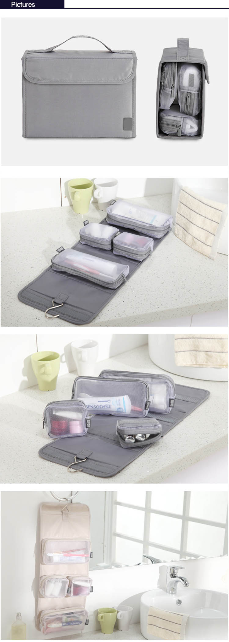 removable cosmetic bag supplier-6