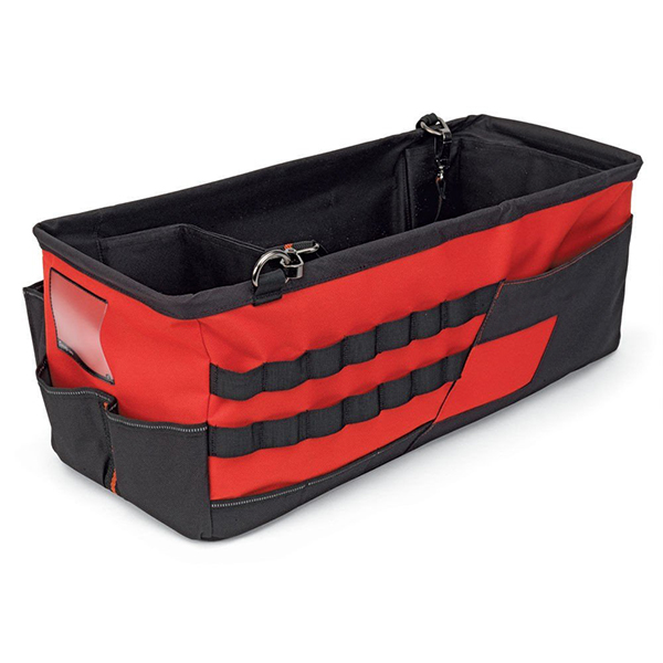 Removable auto trunk organizer for tool carrier