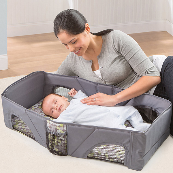 foldable baby travel bag-3